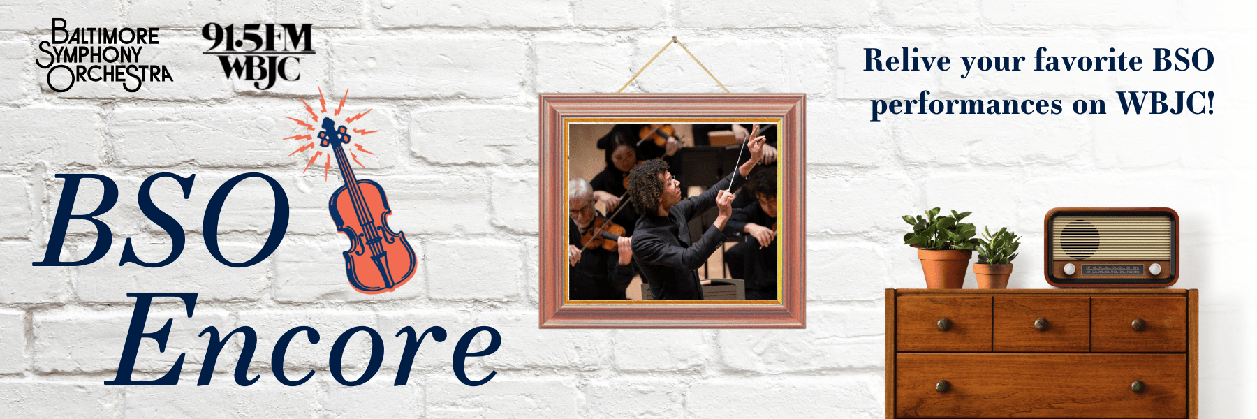 BSO Encore - Relive your favorite BSO performances on WBJC!